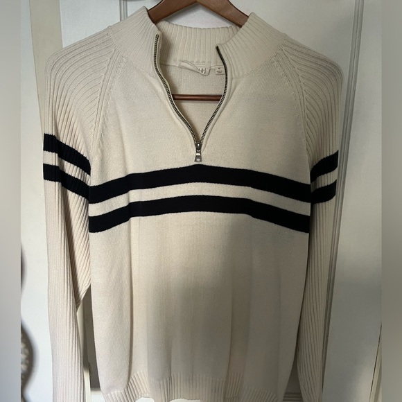 1/4 Zip Pull Over Sweater - Picture 2 of 5